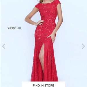IN SEARCH OF!! Sherri Hill 50023 in RED!